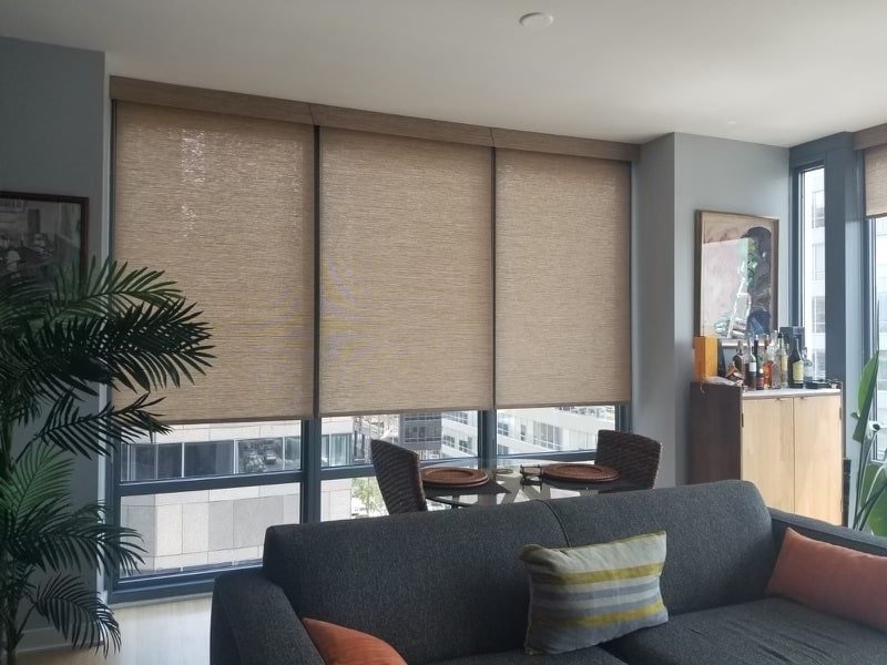Cómo deben quedar las cortinas roller