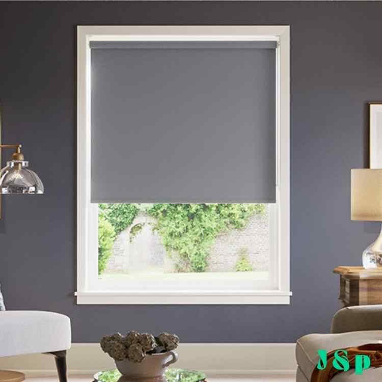 Cómo elegir telas y tonos en Cortinas Roller Blackout Gris