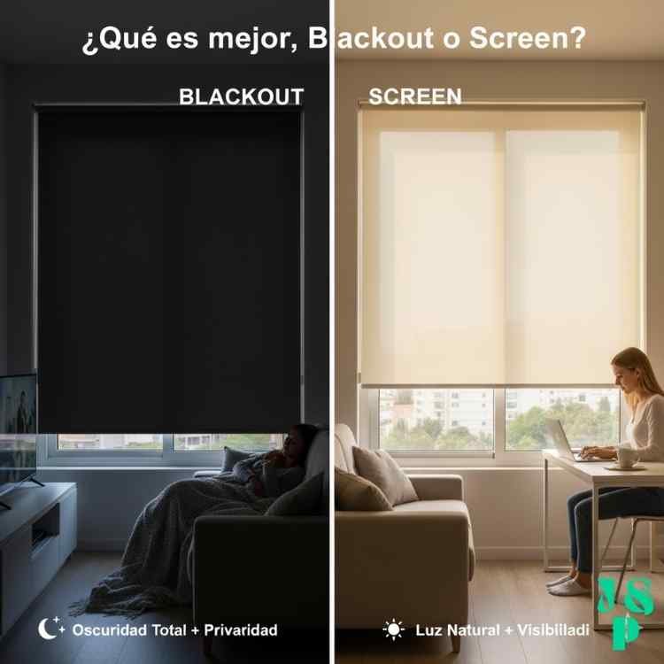 que es mejor, blackout o screen